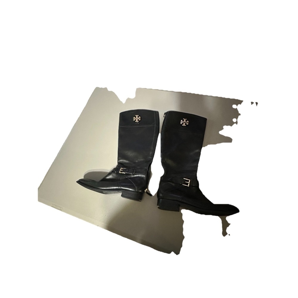 Tory Burch Black Riding Boot‎ Women's Size 11M
